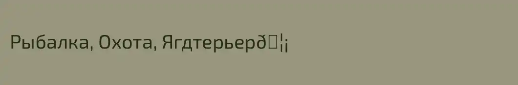 Рыбалка, Охота, Ягдтерьер🦡